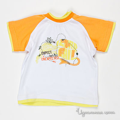 Футболка Montefiore, цвет цвет белый / оранжевый