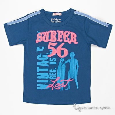 Футболка Montefiore, цвет цвет синий