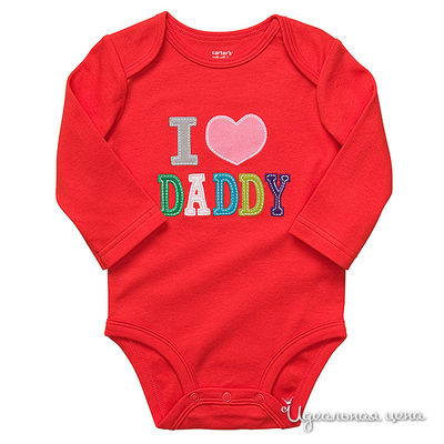 Боди Carters, цвет цвет красный