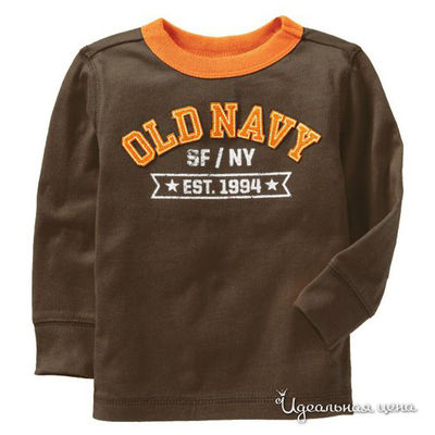 Лонгслив Old navy, цвет цвет шоколадный