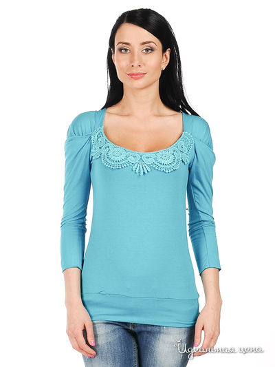 Кофта Giorgia&Johns, цвет цвет бирюзовый