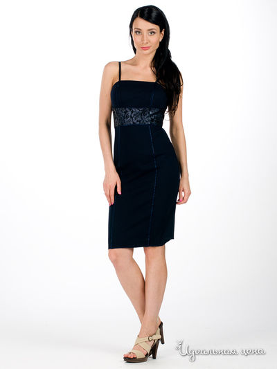 Платье Giorgia&amp;Johns женское, цвет темно-синий