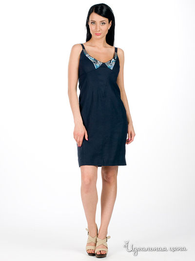 Платье Giorgia&Johns, цвет цвет синий