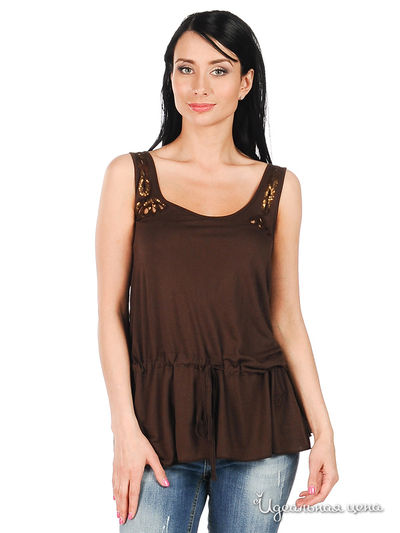 Топ Giorgia&Johns, цвет цвет шоколадный