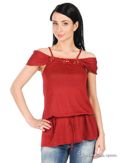 Туника Giorgia&Johns, цвет цвет бордовый