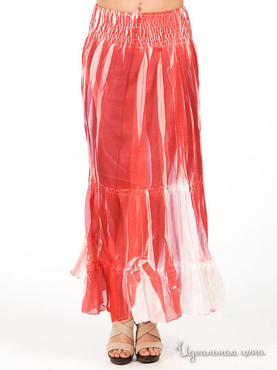 Юбка Giorgia&Johns, цвет цвет красный / белый / сиреневый