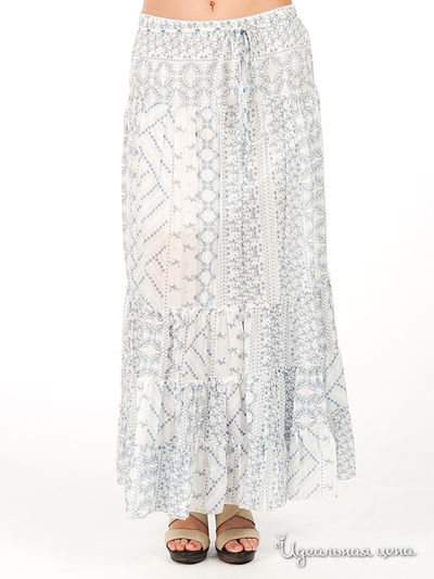 Юбка Giorgia&Johns, цвет цвет светло-голубой / белый