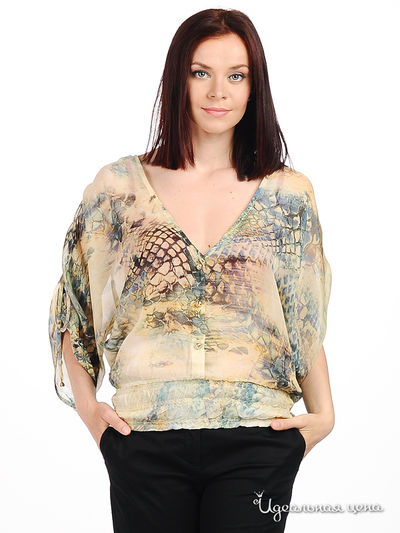 Блуза MadamT, цвет цвет мультиколор