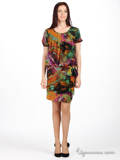 Платье MadamT, цвет цвет мультиколор