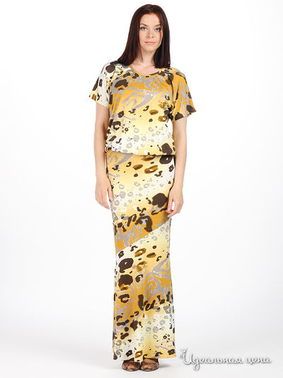 Платье MadamT, цвет цвет горчичный