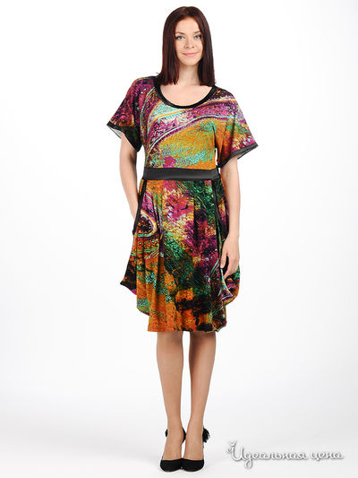 Платье MadamT, цвет цвет мультиколор