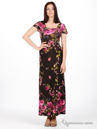 Платье MadamT, цвет цвет коричневый