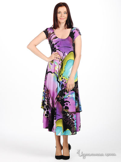 Платье MadamT, цвет цвет сиреневый