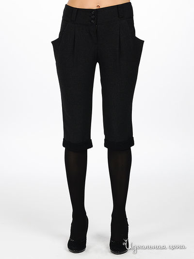 Капри CORONA, цвет цвет темно-серый