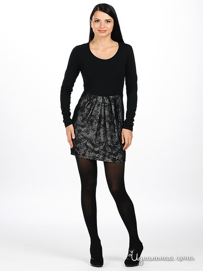 Платье CORONA, цвет цвет черный