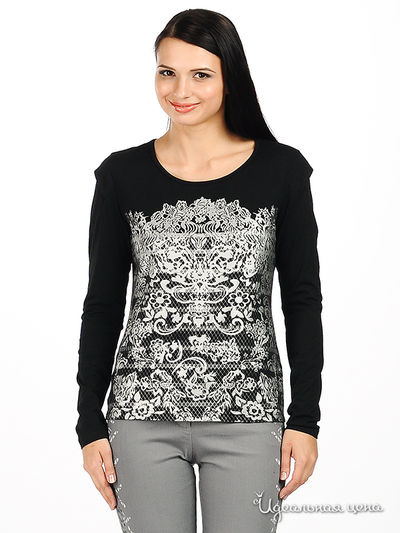 Лонгслив CORONA, цвет цвет черный