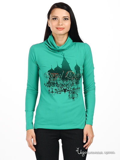 Водолазка CORONA, цвет цвет зеленый