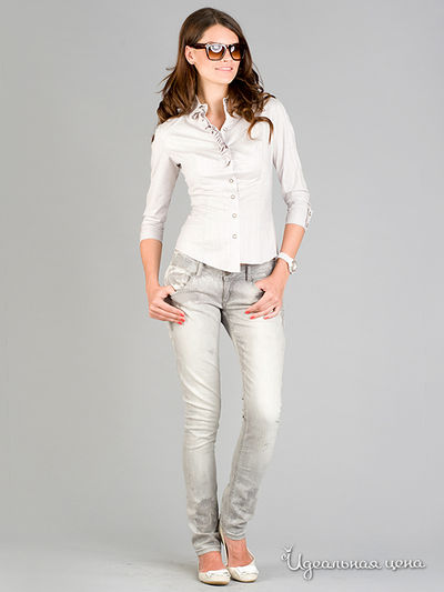 Рубашка Gloss, цвет цвет светло-серый