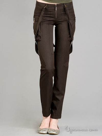 Брюки Gloss, цвет цвет коричневый