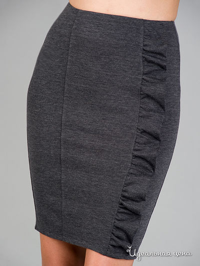 Юбка Gloss, цвет цвет темно-серый
