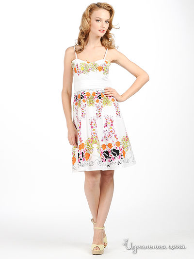 Платье Connection 18, цвет цвет оранжевый