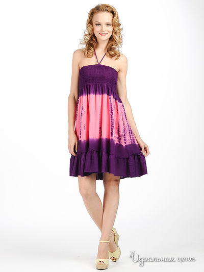 Платье India Boutique, цвет цвет пурпурный