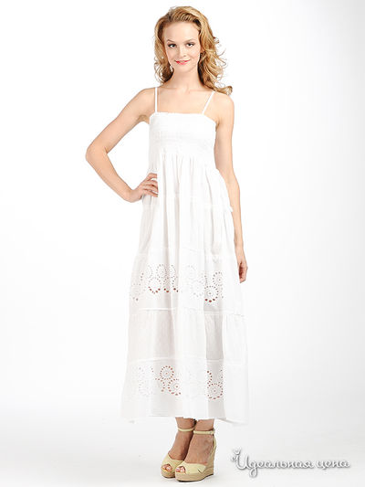 Платье India Boutique, цвет цвет белый