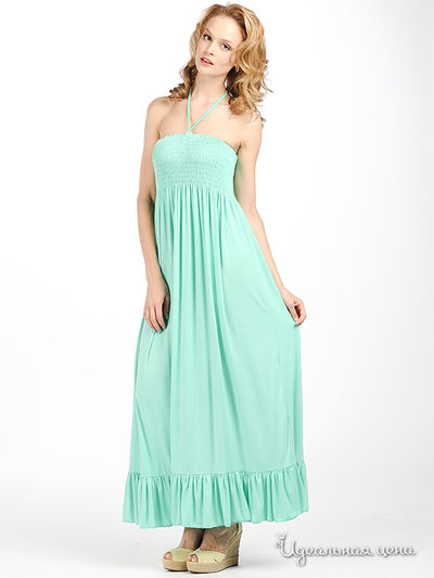 Платье India Boutique, цвет цвет светло-зеленый