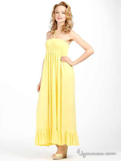 Платье India Boutique женское, цвет желтый