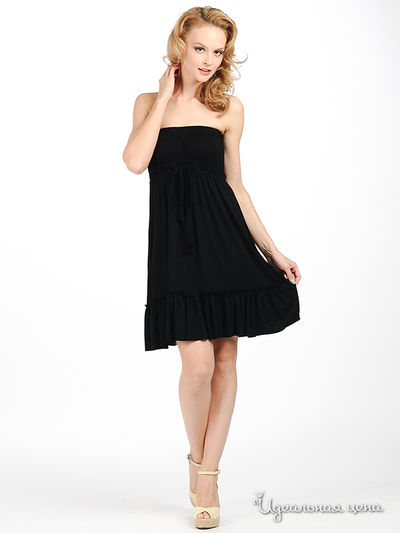 Платье India Boutique, цвет цвет черный
