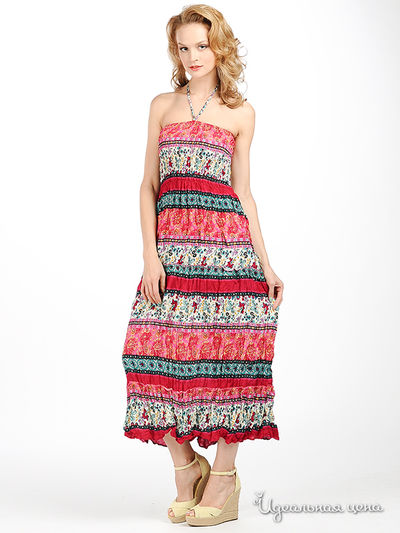 Платье India Boutique, цвет цвет фуксия