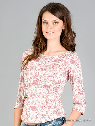 Блузон Gloss, цвет цвет розовый / белый