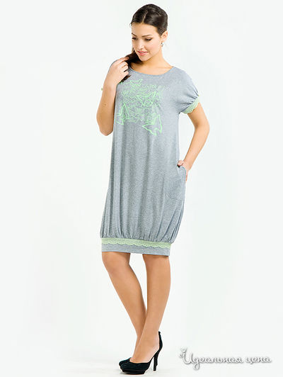 Туника Pikanto, цвет цвет серый меланж