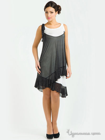 Туника Pikanto, цвет цвет ванильный / черный