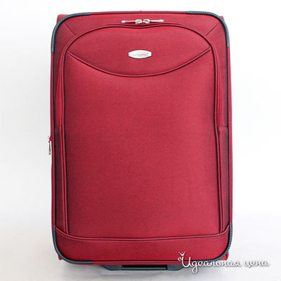 Чемодан-тележка Edmins, цвет цвет бордовый