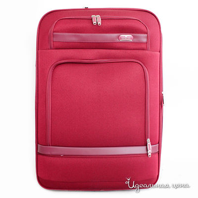 Чемодан-тележка Edmins, цвет цвет бордовый