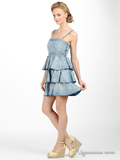 Платье Cecico женское, цвет голубой