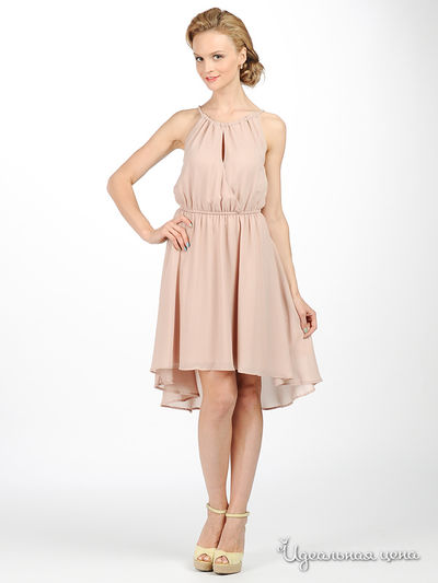 Платье Double zero, цвет цвет кремовый