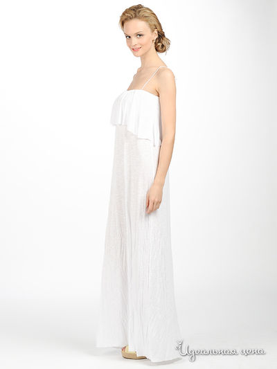 Платье Elan женское, цвет белый