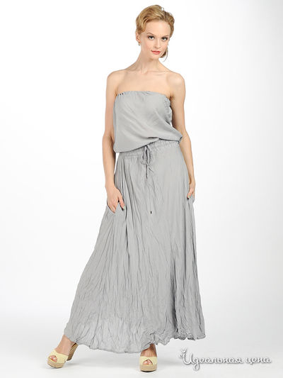 Платье Elan женское, цвет серый