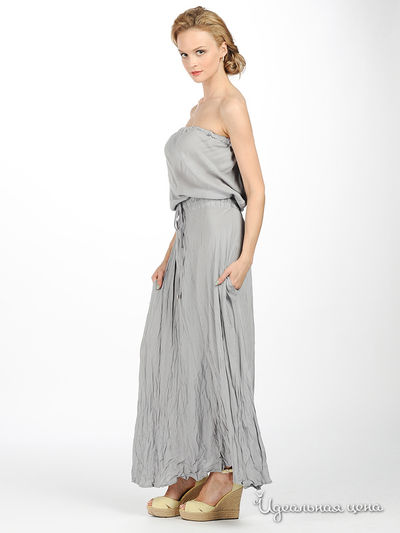 Платье Elan женское, цвет серый