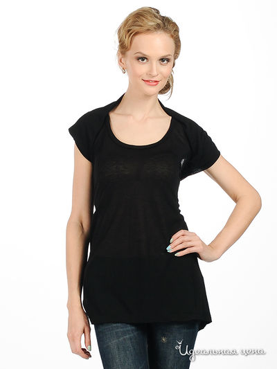 Блузка Love tree, цвет цвет черный