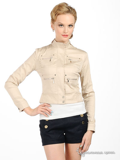 Куртка NikiBiki, цвет цвет бежевый