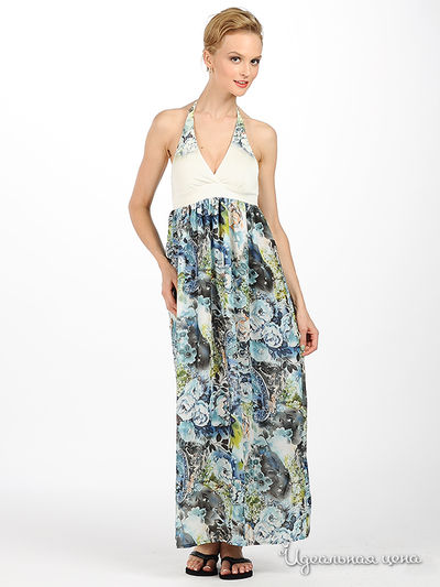 Платье Kseniya Knyazeva, цвет цвет серый / голубой