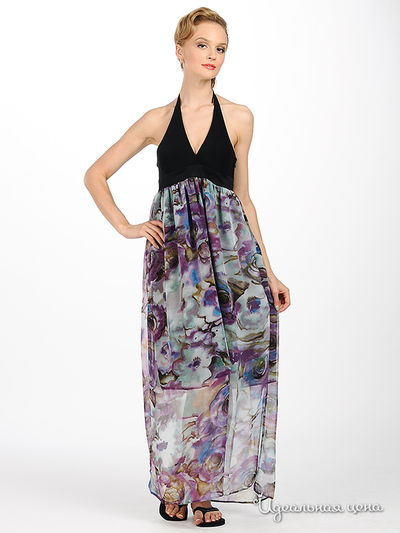 Платье Kseniya Knyazeva, цвет цвет голубой / фиолетовый