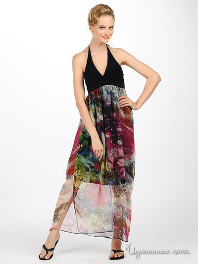 Платье Kseniya Knyazeva, цвет цвет мультиколор