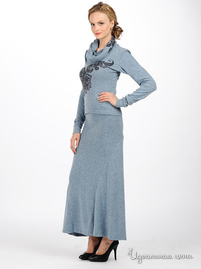 Комплект Kseniya Knyazeva, цвет цвет серо-голубой