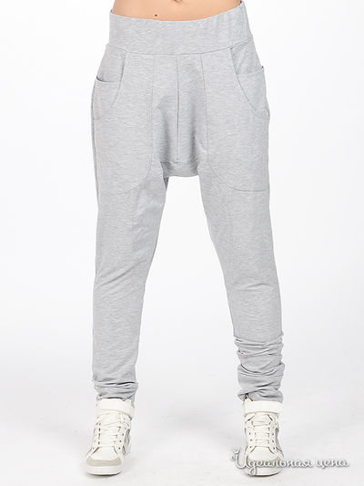 Брюки Kseniya Knyazeva, цвет цвет серый