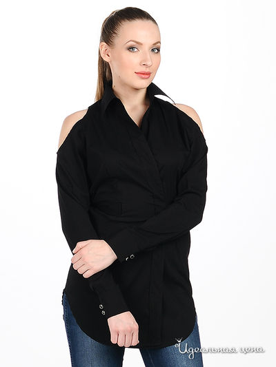 Рубашка Kseniya Knyazeva, цвет цвет черный