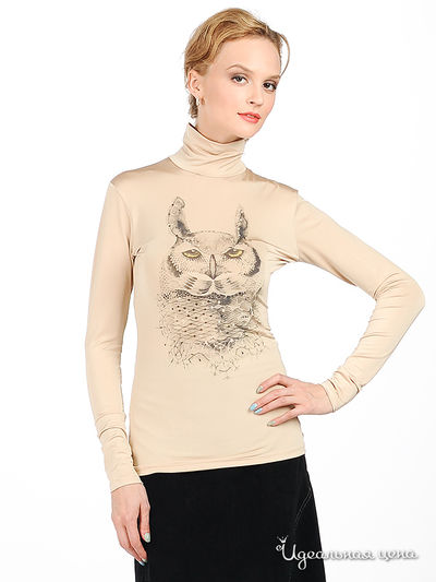 Водолазка Kseniya Knyazeva, цвет цвет золотистый